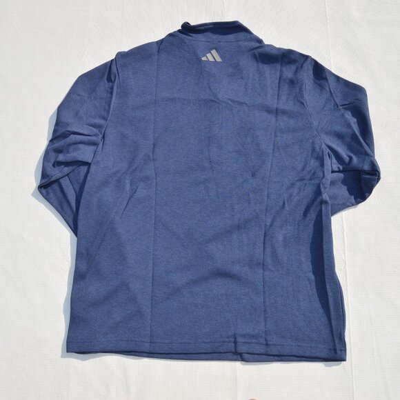 Adidas A554 3-Stripes Quarter-Zip Sweater Size L (New) - Picture 9 of 10